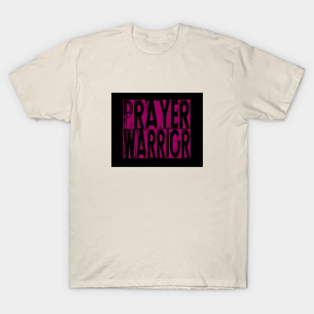 prayer warrior christian T-Shirt by theshop